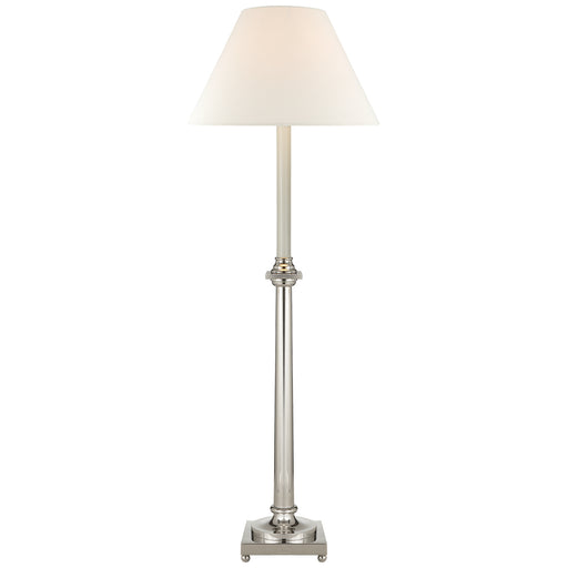 Visual Comfort - CHA 8461PN-L - One Light Buffet Lamp - Swedish Column - Polished Nickel