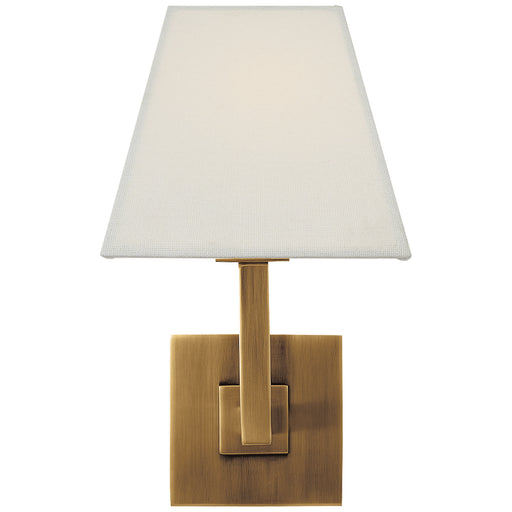 Visual Comfort - S 20HAB-LS - One Light Wall Sconce - Architectural Wall - Hand-Rubbed Antique Brass