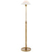 Visual Comfort - SP 1504HAB-L - One Light Floor Lamp - Hargett - Hand-Rubbed Antique Brass