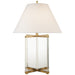 Visual Comfort - SP 3005CG/GI-L - One Light Table Lamp - Cameron - Crystal with Gild