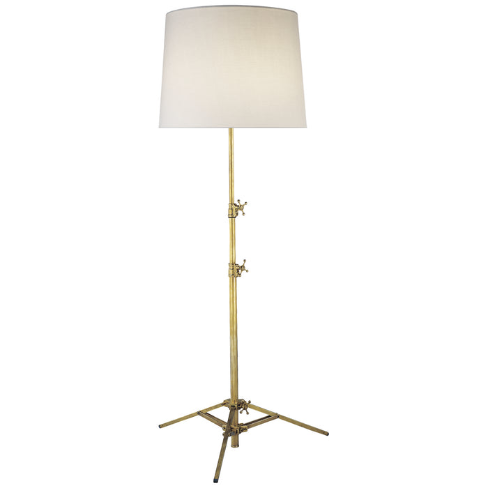 Visual Comfort - TOB 1010HAB-L - Two Light Floor Lamp - Studio Tri - Hand-Rubbed Antique Brass