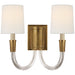 Visual Comfort - TOB 2033HAB-L - Two Light Wall Sconce - Vivian - Hand-Rubbed Antique Brass