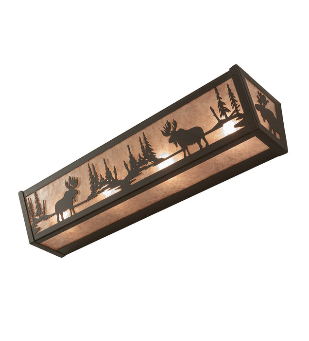 Meyda Tiffany - 200522 - Four Light Vanity - Oil Rubbed Bronze