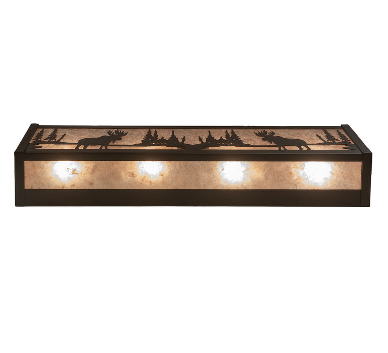 Meyda Tiffany - 200522 - Four Light Vanity - Oil Rubbed Bronze