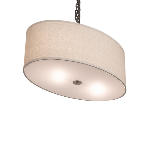 Meyda Tiffany - 245492 - LED Ceiling Fixture - Cilindro Southland - Brushed Nickel