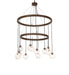 Meyda Tiffany - 246173 - LED Chandelier - Bola - Bronze