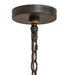 Meyda Tiffany - 247815 - 12 Light Chandelier - Barrel Stave - Wrought Iron