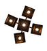 Meyda Tiffany - 248516 - Five Light Chandelier - Seneca - Craftsman Brown