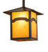 Meyda Tiffany - 248518 - One Light Pendant - Seneca - Craftsman Brown