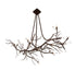 Meyda Tiffany - 248710 - LED Chandelier - Winter Solstice - Mahogany Bronze