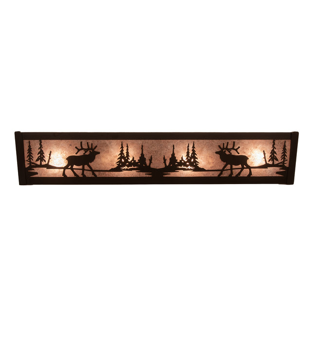 Meyda Tiffany - 250533 - Four Light Vanity - Oil Rubbed Bronze