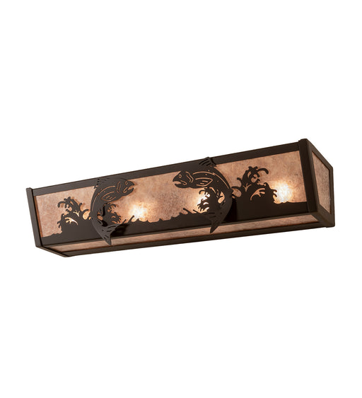 Meyda Tiffany - 250534 - Four Light Vanity - Oil Rubbed Bronze