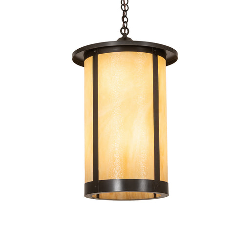 Meyda Tiffany - 253281 - Eight Light Pendant - Craftsman Brown