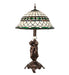 Meyda Tiffany - 253641 - Two Light Table Lamp - Tiffany Roman - Mahogany Bronze