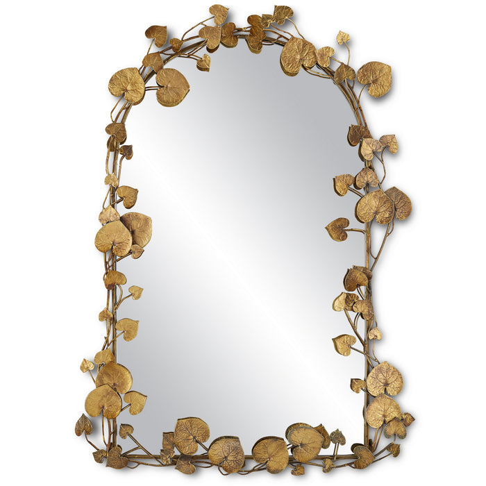 Currey and Company - 1000-0115 - Mirror - Antique Brass