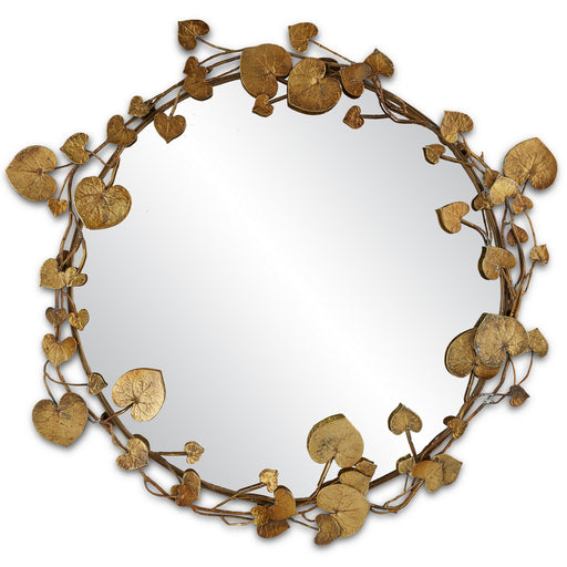 Currey and Company - 1000-0116 - Mirror - Antique Brass