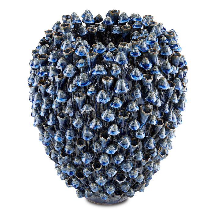 Currey and Company - 1200-0575 - Vase - Blue