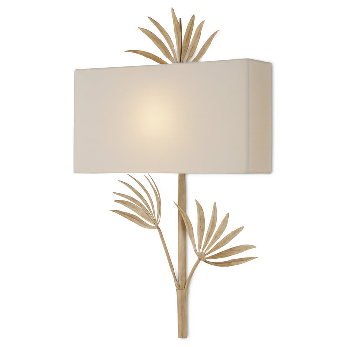 Currey and Company - 5900-0049 - One Light Wall Sconce - Coco Cream/Ivory