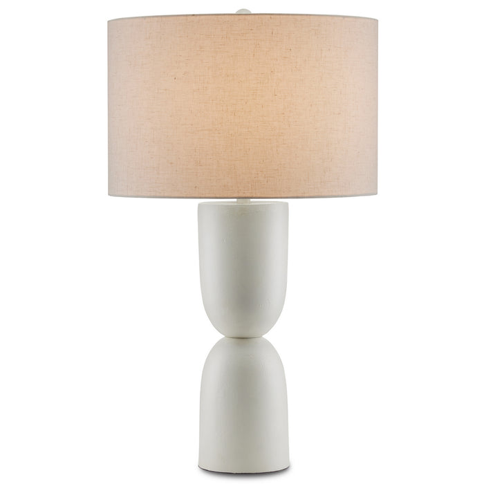 Currey and Company - 6000-0794 - One Light Table Lamp - White