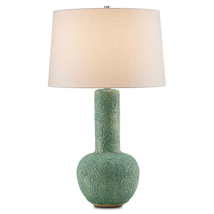 Currey and Company - 6000-0799 - One Light Table Lamp - Moss Green