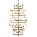 Currey and Company - 9000-0918 - 52 Light Chandelier - Brass