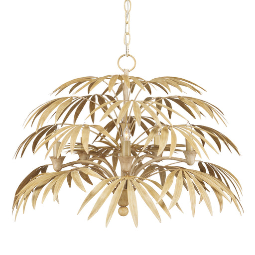 Currey and Company - 9000-0930 - Five Light Chandelier - Coco Cream