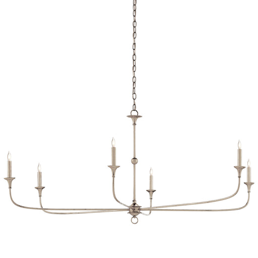 Currey and Company - 9000-0932 - Six Light Chandelier - Champagne