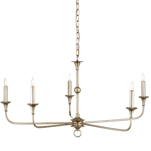 Currey and Company - 9000-0933 - Five Light Chandelier - Champagne