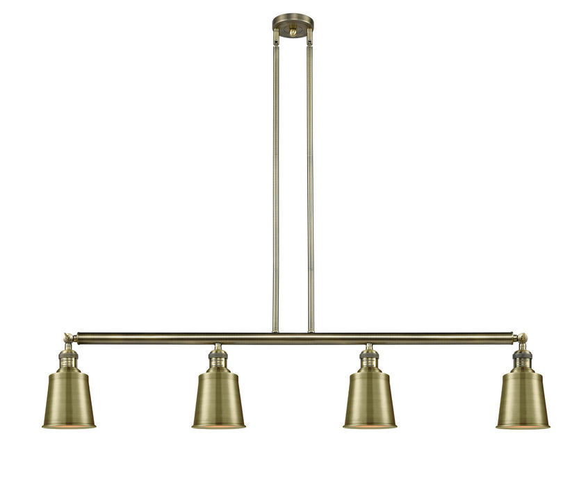 Innovations - 214-AB-M9-AB-LED - LED Island Pendant - Franklin Restoration - Antique Brass