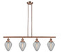 Innovations - 214-AC-G165-LED - LED Island Pendant - Franklin Restoration - Antique Copper