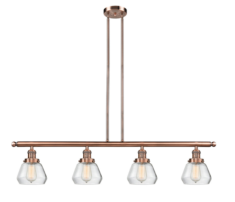 Innovations - 214-AC-G172-LED - LED Island Pendant - Franklin Restoration - Antique Copper