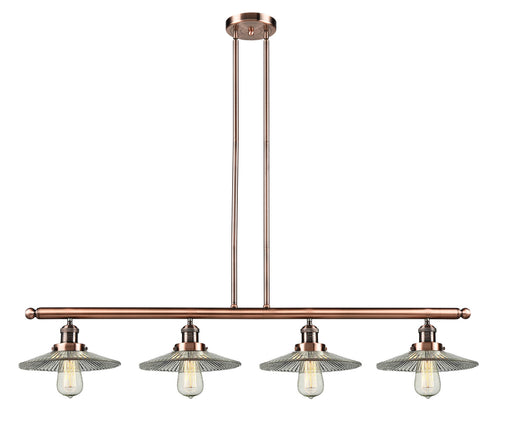 Innovations - 214-AC-G2-LED - LED Island Pendant - Franklin Restoration - Antique Copper