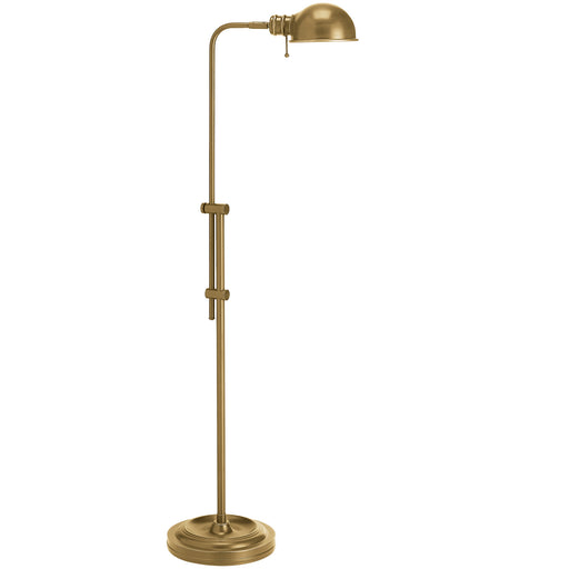 Dainolite Ltd - DM1958F-AGB - One Light Floor Lamp - Fedora - Aged Brass