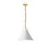 Dainolite Ltd - PCN-161P-AGB-790 - One Light Pendant - Princeton - White