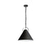 Dainolite Ltd - PCN-161P-MB-797 - One Light Pendant - Princeton - Black