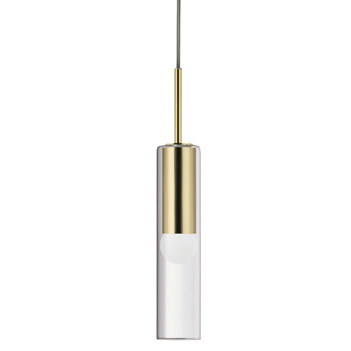 Dainolite Ltd - PMR-171P-AGB - One Light Pendant - Palmer - Aged Brass