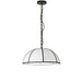 Dainolite Ltd - PTO-201P-MB-BW - One Light Pendant - Portobello - White and Black