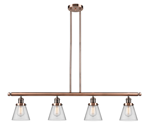 Innovations - 214-AC-G62-LED - LED Island Pendant - Franklin Restoration - Antique Copper