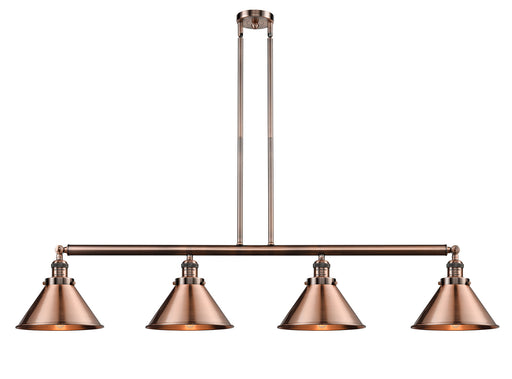 Innovations - 214-AC-M10-AC-LED - LED Island Pendant - Franklin Restoration - Antique Copper