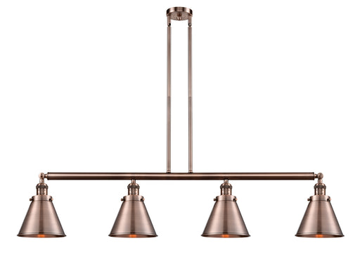 Innovations - 214-AC-M13-AC-LED - LED Island Pendant - Franklin Restoration - Antique Copper