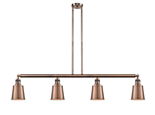 Innovations - 214-AC-M9-AC-LED - LED Island Pendant - Franklin Restoration - Antique Copper