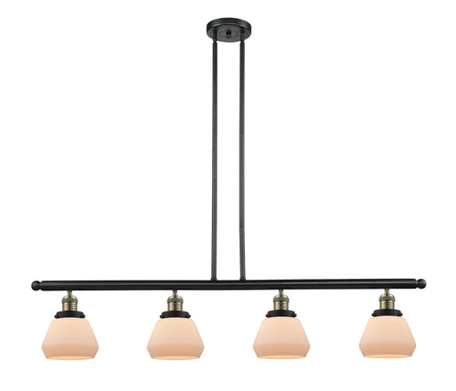 Innovations - 214-BAB-G171 - Four Light Island Pendant - Franklin Restoration - Black Antique Brass