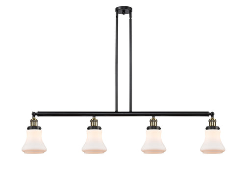 Innovations - 214-BAB-G191 - Four Light Island Pendant - Franklin Restoration - Black Antique Brass