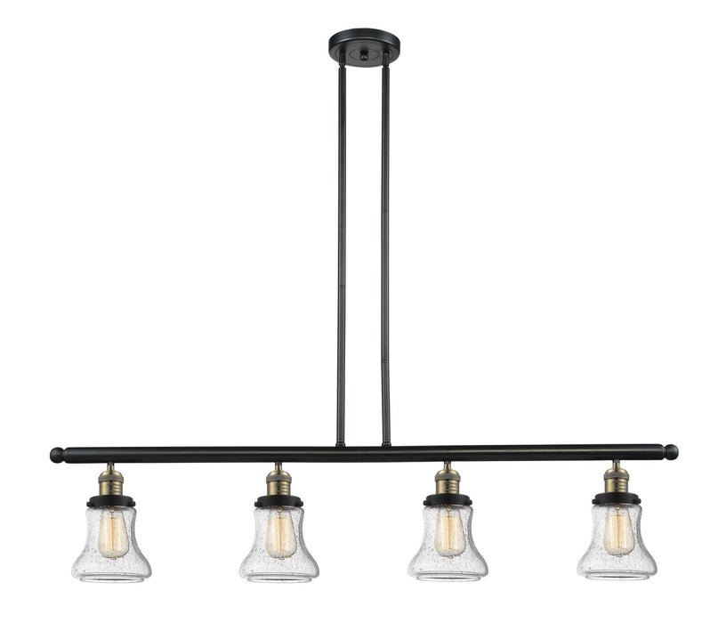 Innovations - 214-BAB-G194 - Four Light Island Pendant - Franklin Restoration - Black Antique Brass