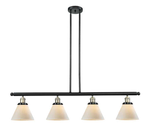 Innovations - 214-BAB-G41 - Four Light Island Pendant - Franklin Restoration - Black Antique Brass