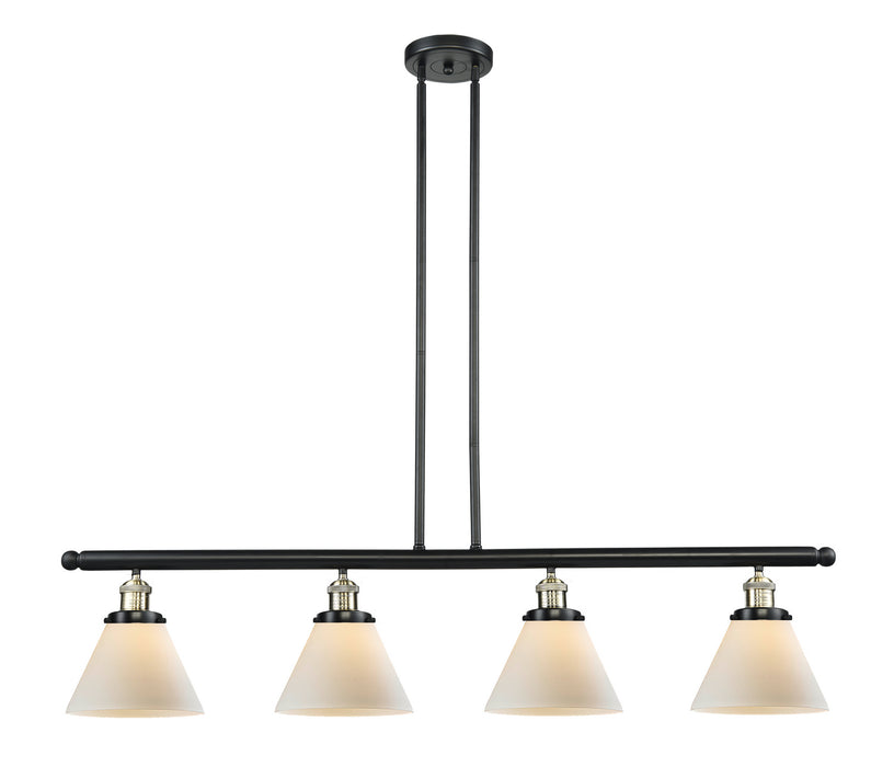 Innovations - 214-BAB-G41 - Four Light Island Pendant - Franklin Restoration - Black Antique Brass