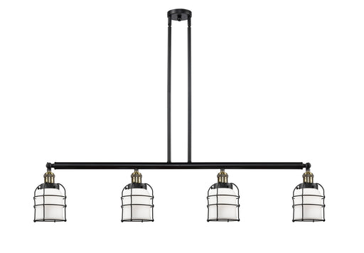 Innovations - 214-BAB-G51-CE - Four Light Island Pendant - Franklin Restoration - Black Antique Brass