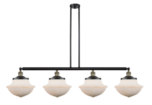 Innovations - 214-BAB-G541 - Four Light Island Pendant - Franklin Restoration - Black Antique Brass