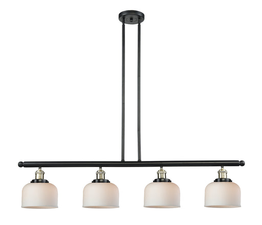 Innovations - 214-BAB-G71 - Four Light Island Pendant - Franklin Restoration - Black Antique Brass