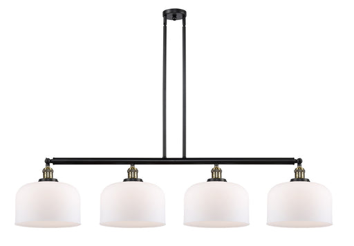 Innovations - 214-BAB-G71-L - Four Light Island Pendant - Franklin Restoration - Black Antique Brass